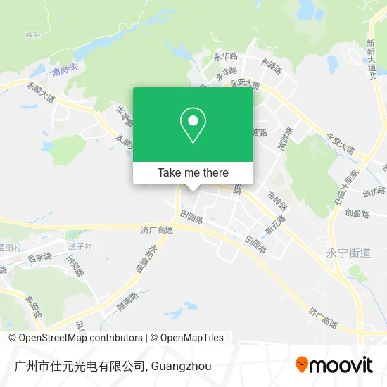 广州市仕元光电有限公司 map