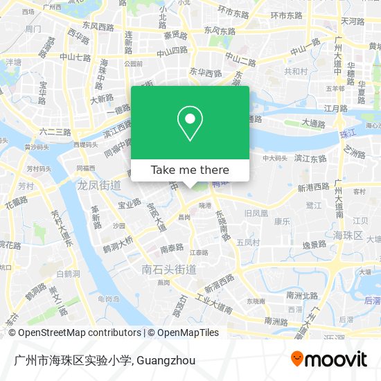 广州市海珠区实验小学 map