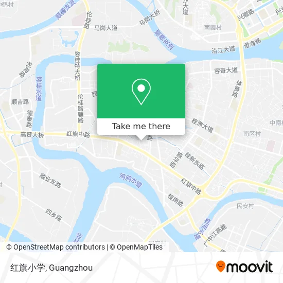 红旗小学 map