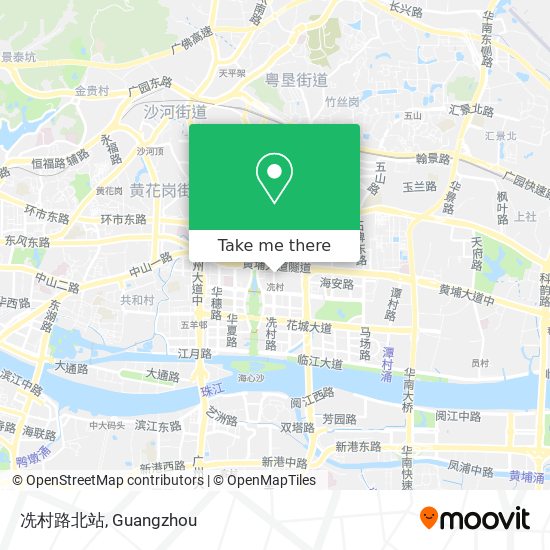 冼村路北站 map