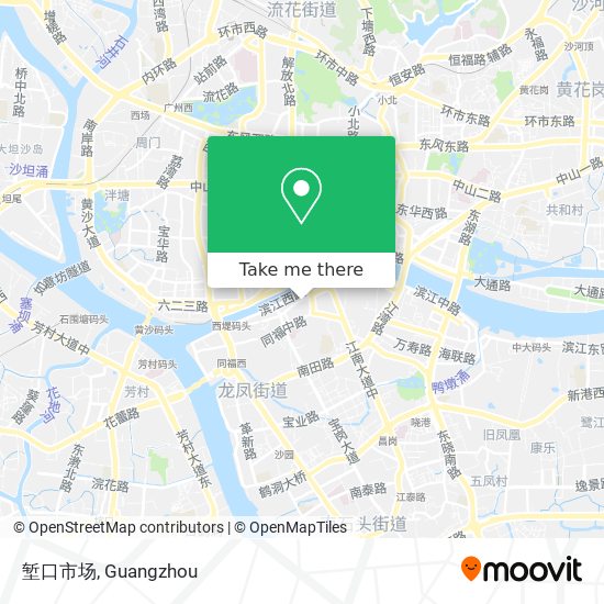 堑口市场 map