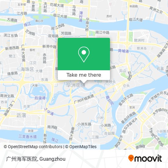 广州海军医院 map