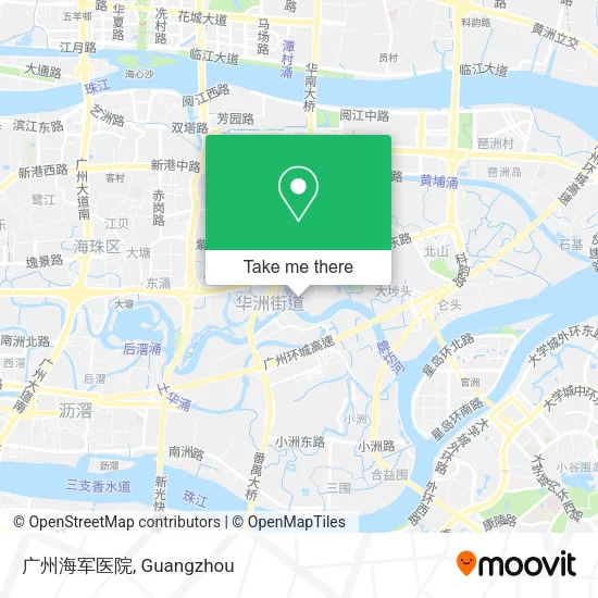 广州海军医院 map