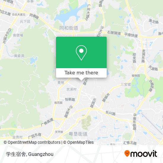学生宿舍 map