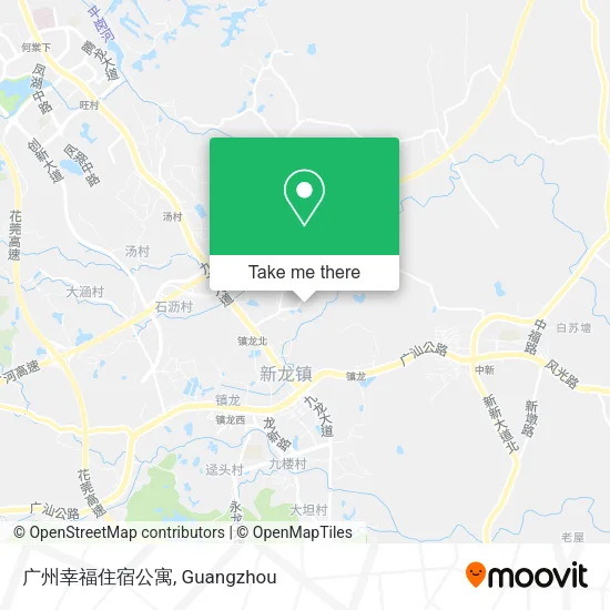 广州幸福住宿公寓 map
