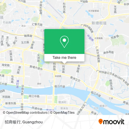 招商银行 map