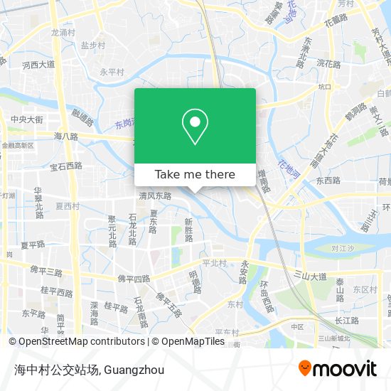 海中村公交站场 map
