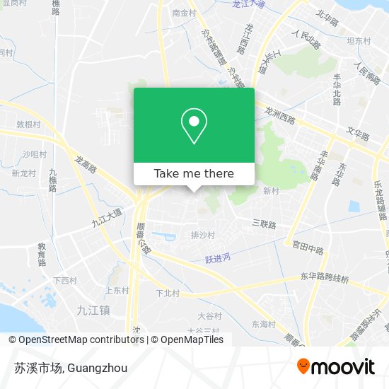 苏溪市场 map