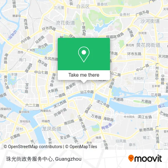 珠光街政务服务中心 map
