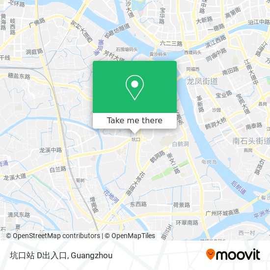 坑口站 D出入口 map
