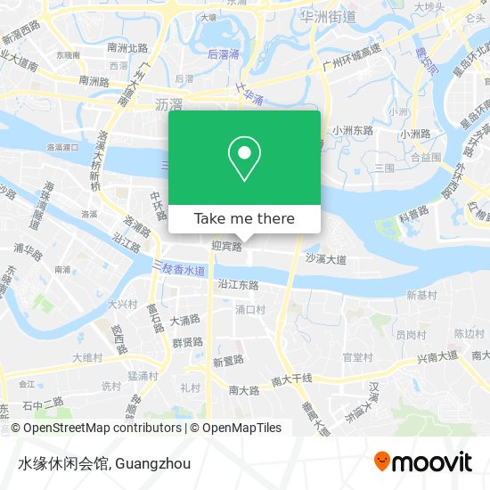 水缘休闲会馆 map