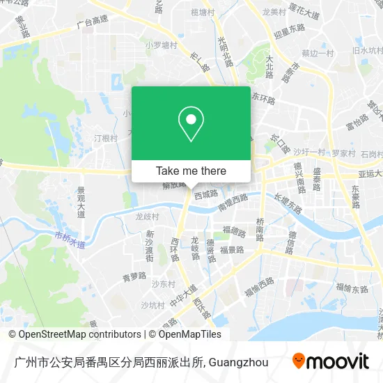 广州市公安局番禺区分局西丽派出所 map