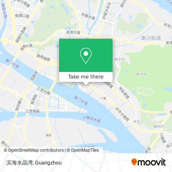 滨海水晶湾 map