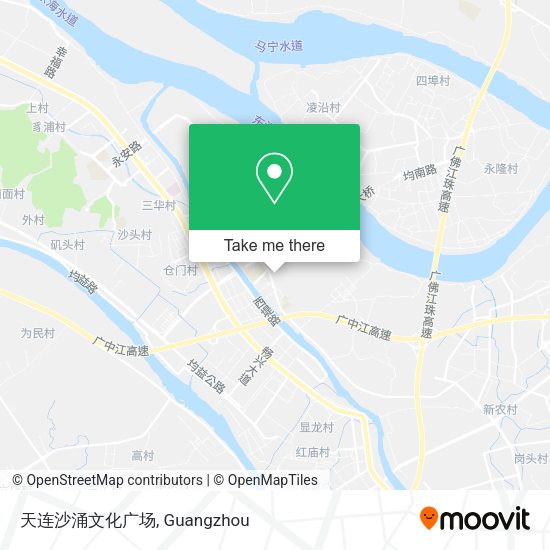 天连沙涌文化广场 map