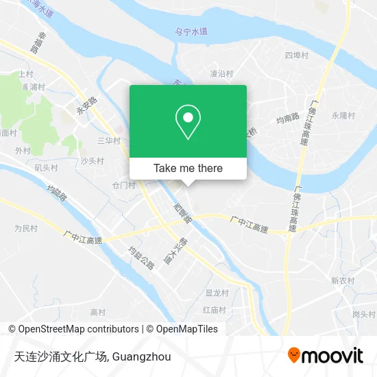 天连沙涌文化广场 map
