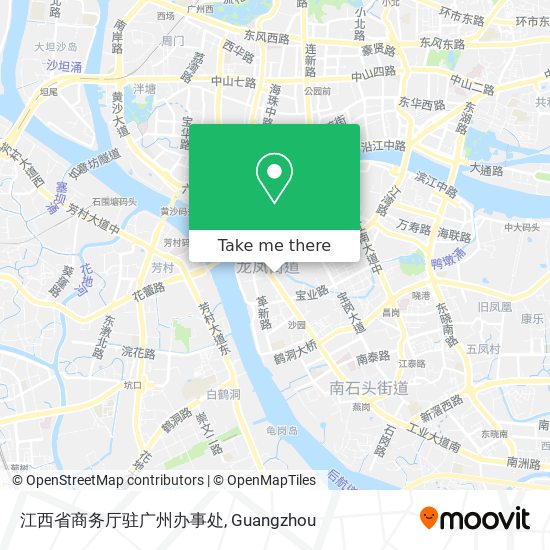 江西省商务厅驻广州办事处 map