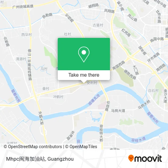 Mhpc闽海加油站 map