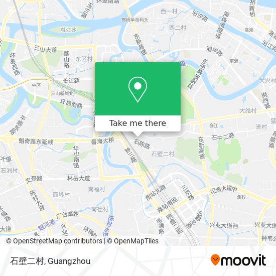 石壁二村 map