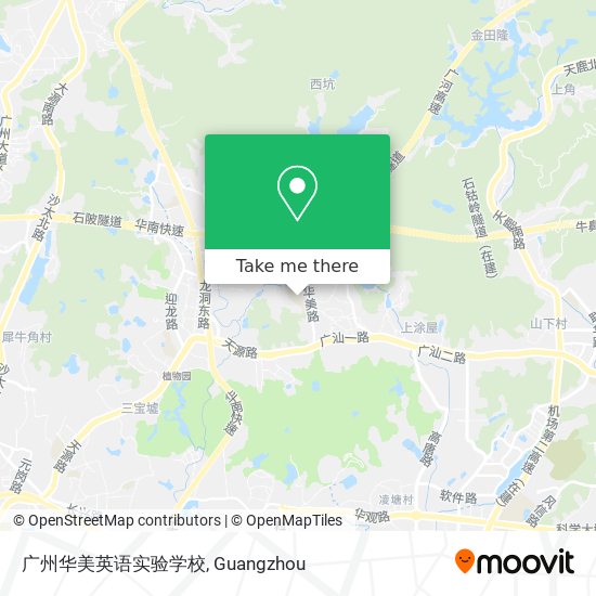 广州华美英语实验学校 map