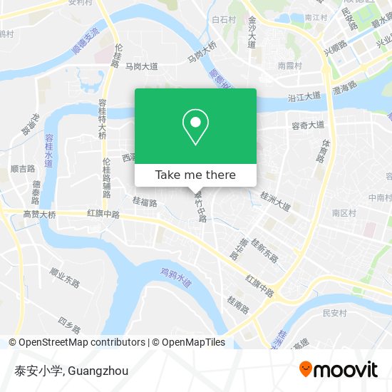 泰安小学 map