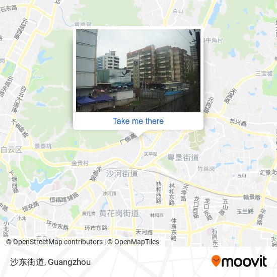 沙东街道 map