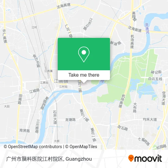 广州市脑科医院江村院区 map