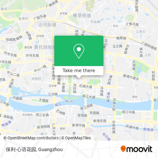 保利·心语花园 map
