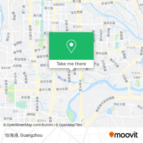 怡海港 map