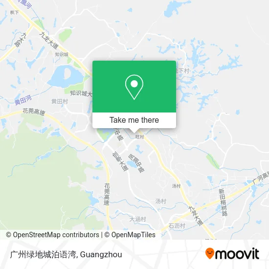 广州绿地城泊语湾 map