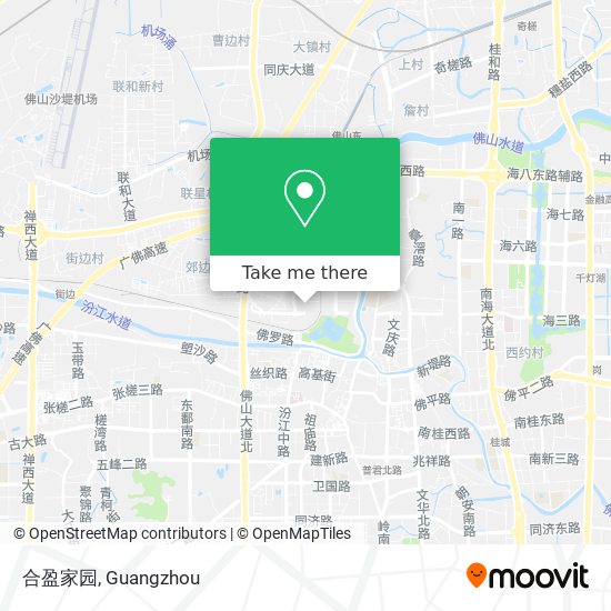 合盈家园 map