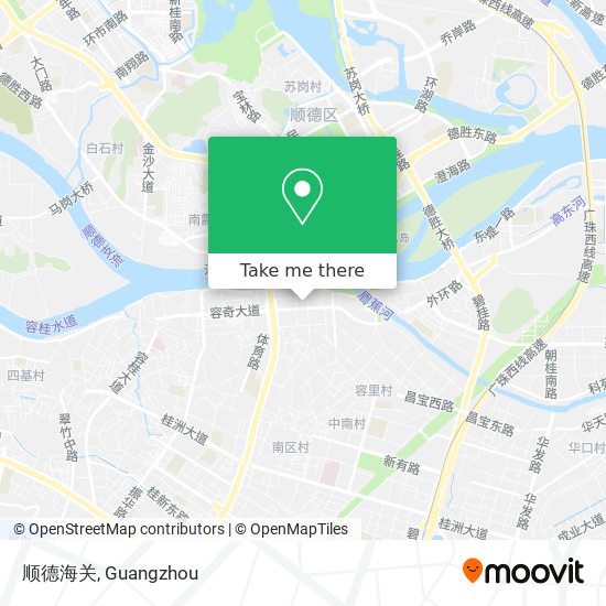 顺德海关 map