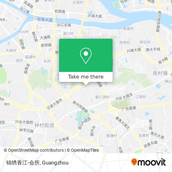 锦绣香江-会所 map