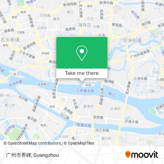 广州市界碑 map