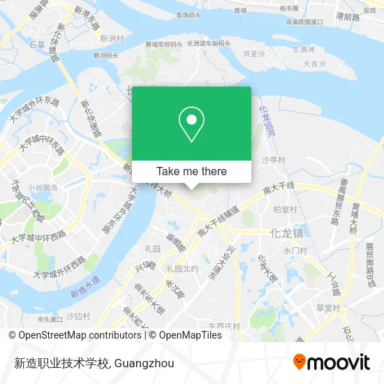 新造职业技术学校 map
