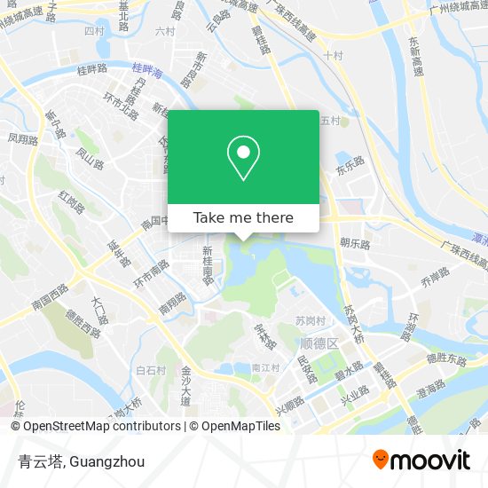 青云塔 map