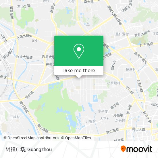 钟福广场 map