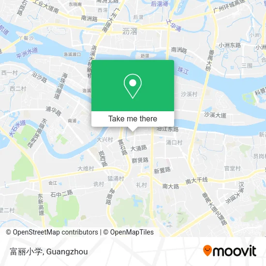 富丽小学 map