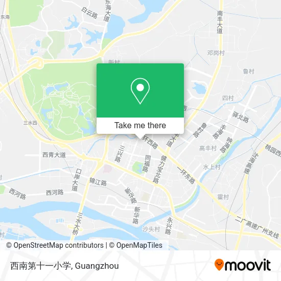 西南第十一小学 map