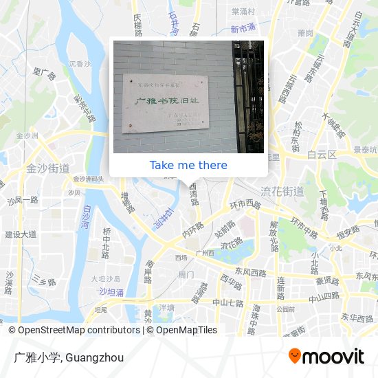 广雅小学 map