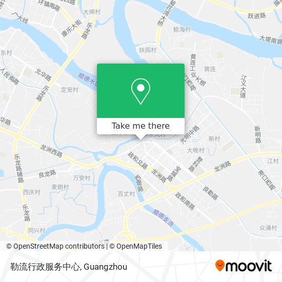 勒流行政服务中心 map