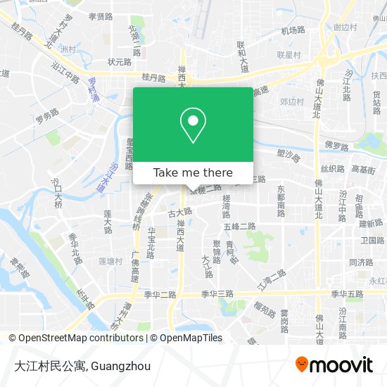 大江村民公寓 map
