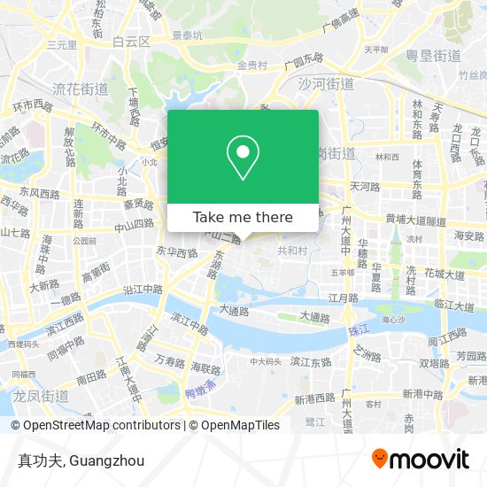 真功夫 map