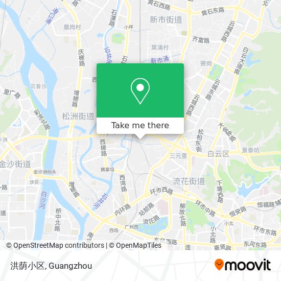 洪荫小区 map