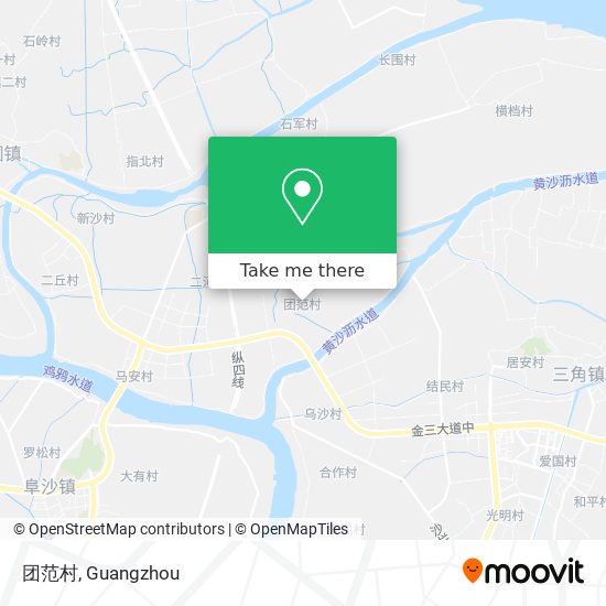 团范村 map
