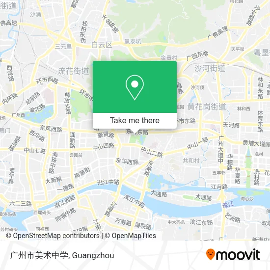 广州市美术中学 map