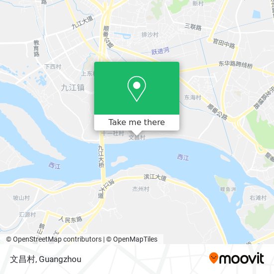 文昌村 map