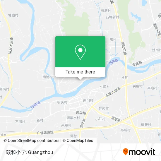 颐和小学 map