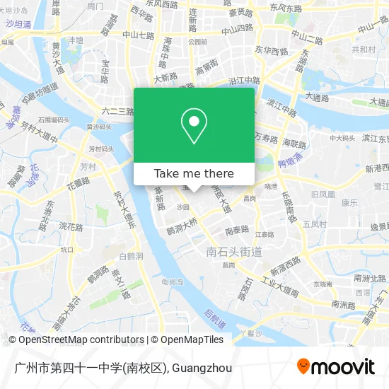 广州市第四十一中学(南校区) map