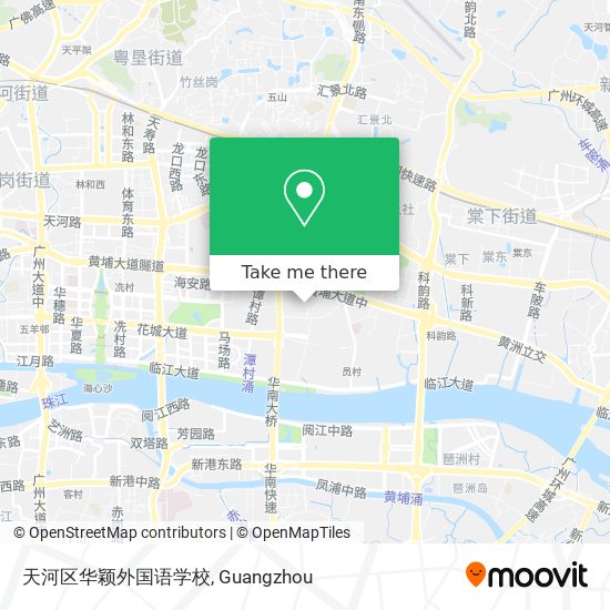 天河区华颖外国语学校 map