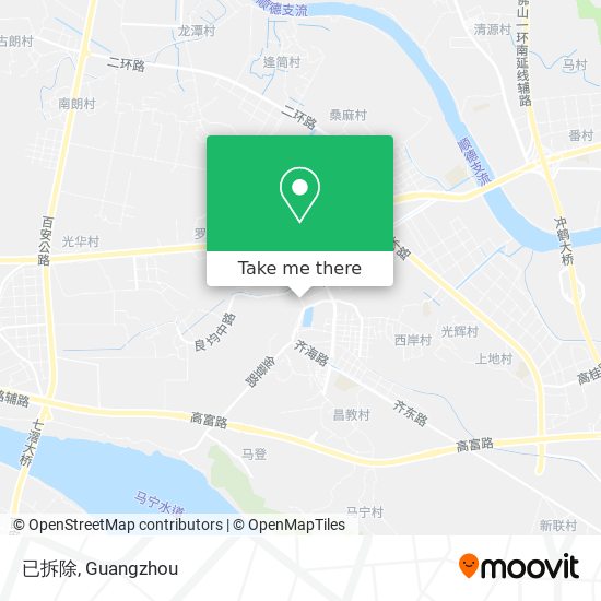 已拆除 map